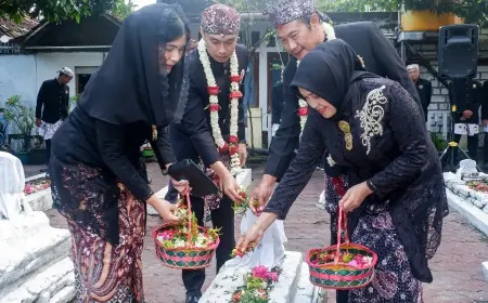 HJL 456, Bupati dan Wakil Bupati Lamongan Ziarah ke Makam Leluhur