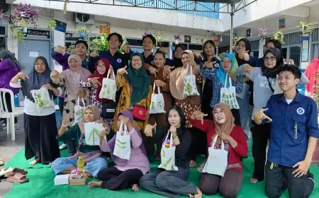 SOSMA HMTI ITS Menerjemahkan SDGs Lewat Pengabdian Masyarakat di Kampoeng Oase Songo