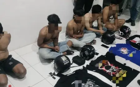 Usai Keributan di Kanigoro Blitar, Dua Anggota Perguruan Silat Ditahan, Polisi Tingkatkan Patroli