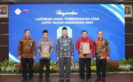 Pemkab Nganjuk Raih Opini WTP Kedelapan dan Peroleh Capaian Tertinggi Kedua di Jawatim atas LHP BPK RI