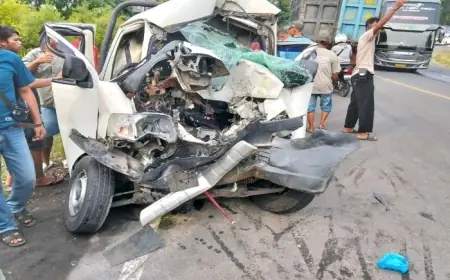 Berikut Kronologi Kecelakaan Maut di Jalur Lumajang - Probolinggo hingga Tewaskan 4 Orang