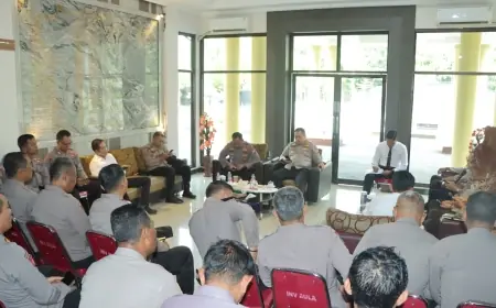 Kapolres Nganjuk Ingatkan Anggota untuk Berbenah dan Utamakan Pelayanan Publik