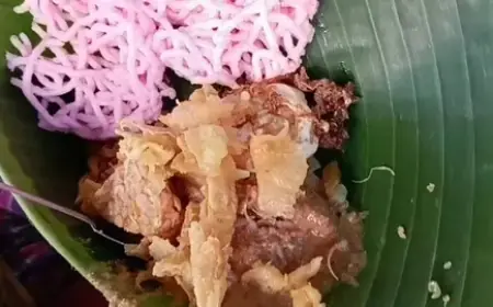 Nasi Pecel Pincuk Wonk Jenewa, Kuliner Tradisional Favorit di Jember