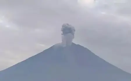 Aktivitas Semeru Meningkat, PVMBG Keluarkan Imbauan Waspada