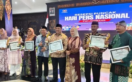 PWI Jombang Soroti Isu Ketahanan Pangan dan Lingkungan di Puncak HPN 2025