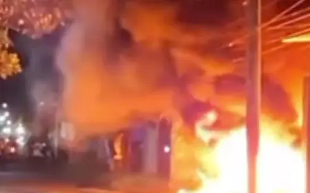 Bengkel Tambal Ban dan Ganti Oli di Pasuruan Ludes Terbakar, Kerugian Ditaksir Puluhan Juta