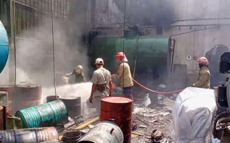 Gudang Produksi Terbakar Lagi, Anggota DPRD Soroti Hydrant Pabrik-pabrik di Gresik