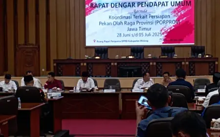 DPRD Malang Bahas Tambahan Anggaran Atlet Jelang Porprov Jatim IX 2025