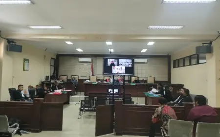 Sidang Perdana Kasus KUR Fiktif BRI Cabang Batu, Lima Terdakwa Didakwa Rugikan Negara Rp4,06 Miliar