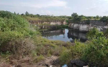 DPRD Gresik Soroti Banyaknya Lubang Bekas Tambang Dibiarkan tanpa Direklamasi