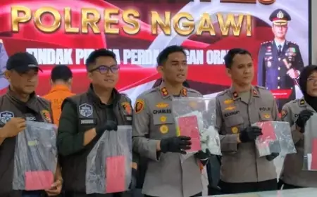 Sindikat Perdagangan Bayi Terbongkar di Ngawi, Empat Pelaku Dibekuk Polisi