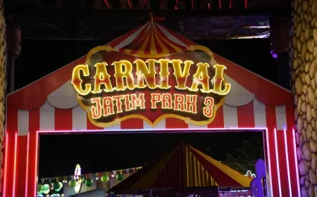 Carnival JTP 3, Wisata Malam Seru dengan Harga Bersahabat di Kota Batu