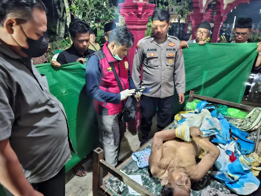 Warga Blitar Dikejutkan oleh Penemuan Mayat Pria di Aliran Parit