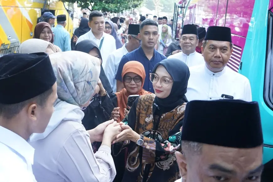 Berangkatkan Calon Jemaah Haji, Mbak Wali Titipkan Doa untuk Kota Kediri