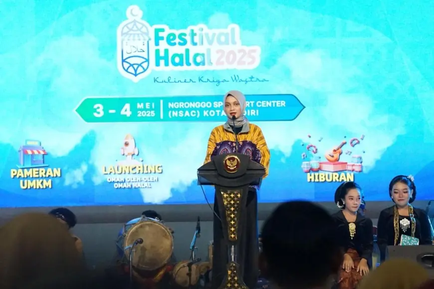 Wujudkan Kediri City Tourism, Mbak Wali Launching Omah Halal Kelurahan Ngronggo