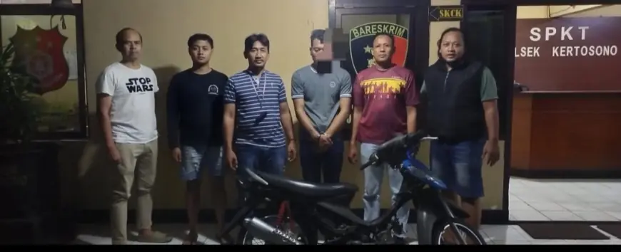 Jual Motor Curian, Warga Bojonegoro Ditangkap di Nganjuk