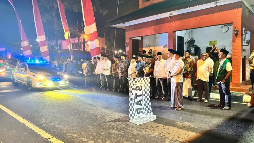 Gus Barra Resmi Berangkatkan 752 Calon Jemaah Haji Asal Mojokerto