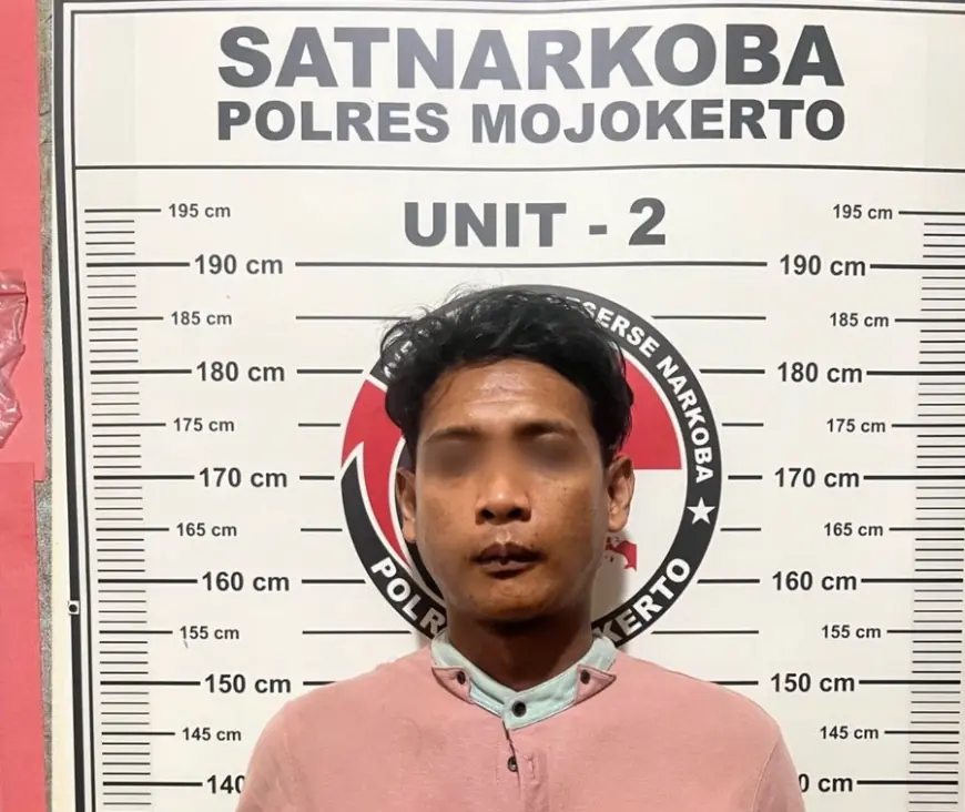Seorang Pemilik Warung Nasi di Mojokerto Nyambi Jual Narkoba Jenis Sabu