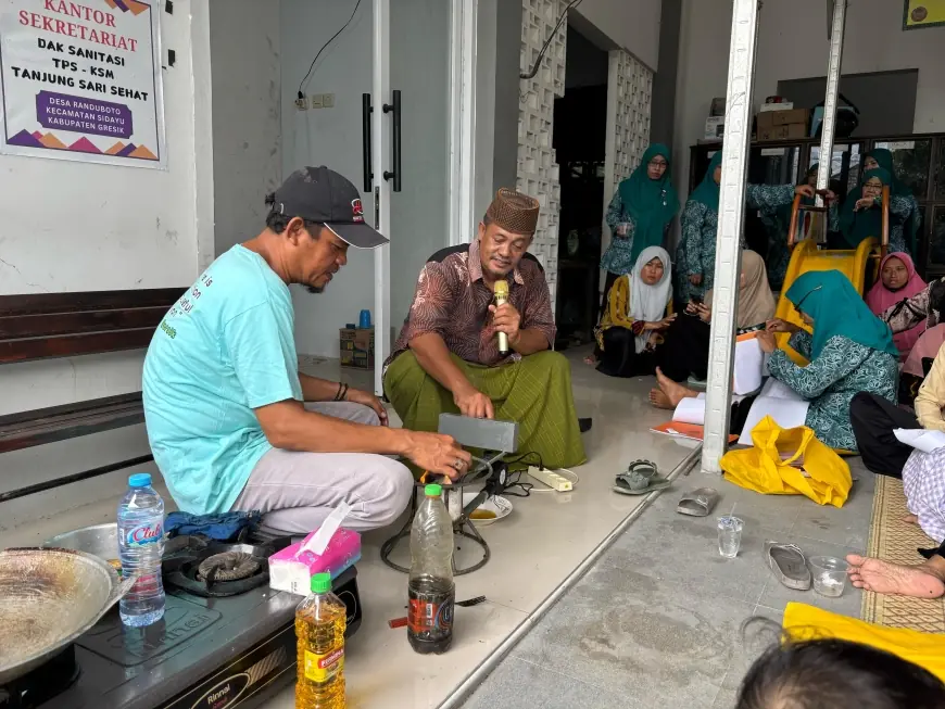 Antisipasi Kelangkaan Elpiji, Warga Gresik Ciptakan Kompor Alternatif Berbahan Minyak Jelantah