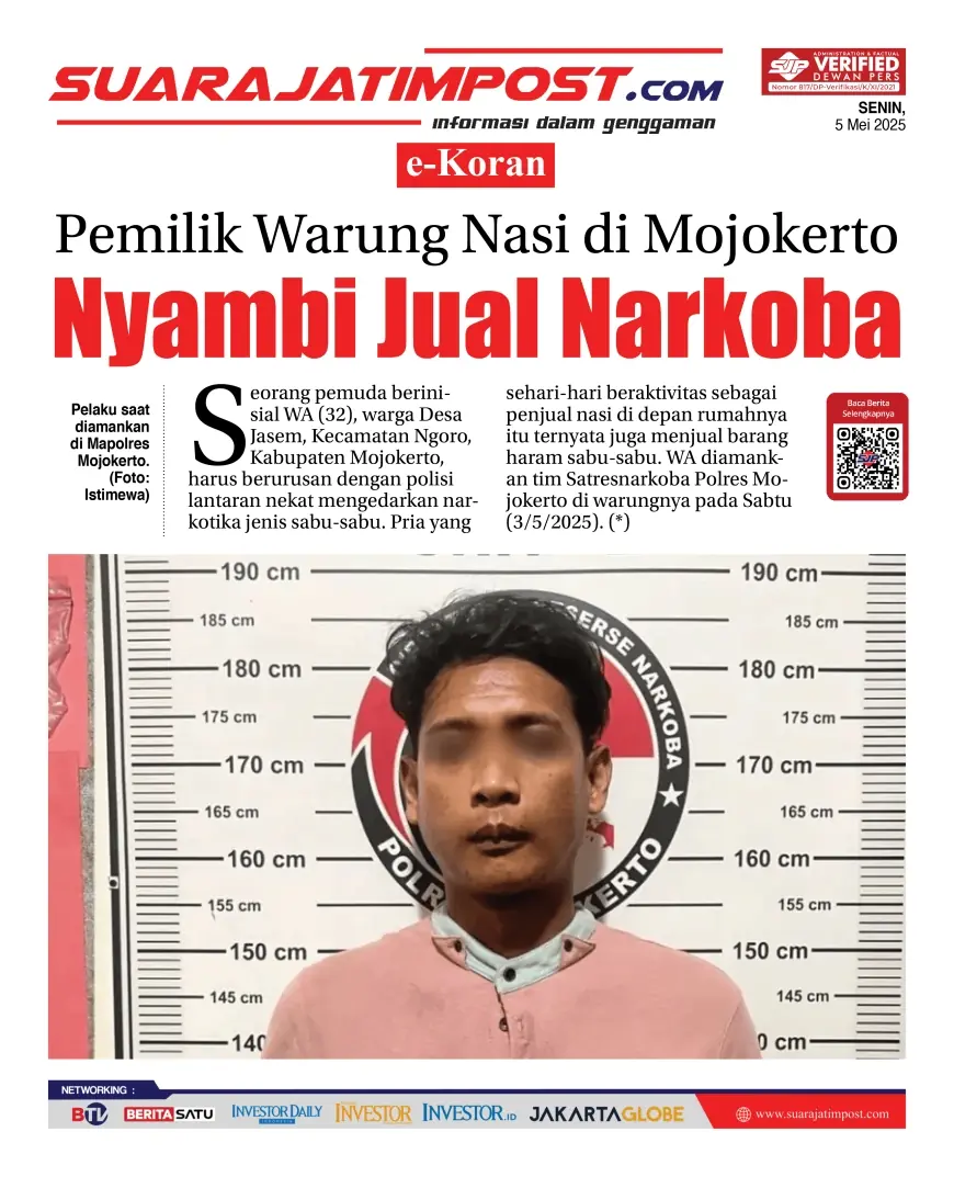 eKoran, Edisi Senin, 5 Mei 2025