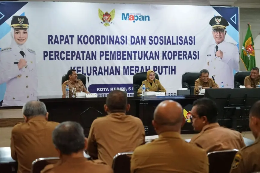 Komitmen Dorong Pembentukan Koperasi Merah Putih, Mbak Wali Minta Kelurahan Mapping Potensi