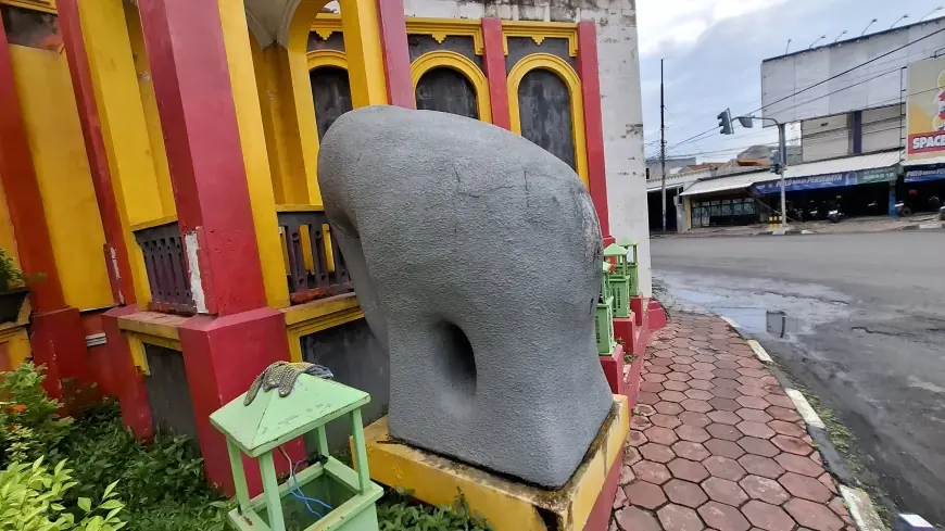 CSR Patung Gajah Rp1 M Retak, Anggota DPRD Gresik Dorong OPD Terkait Untuk Lakukan Perawatan