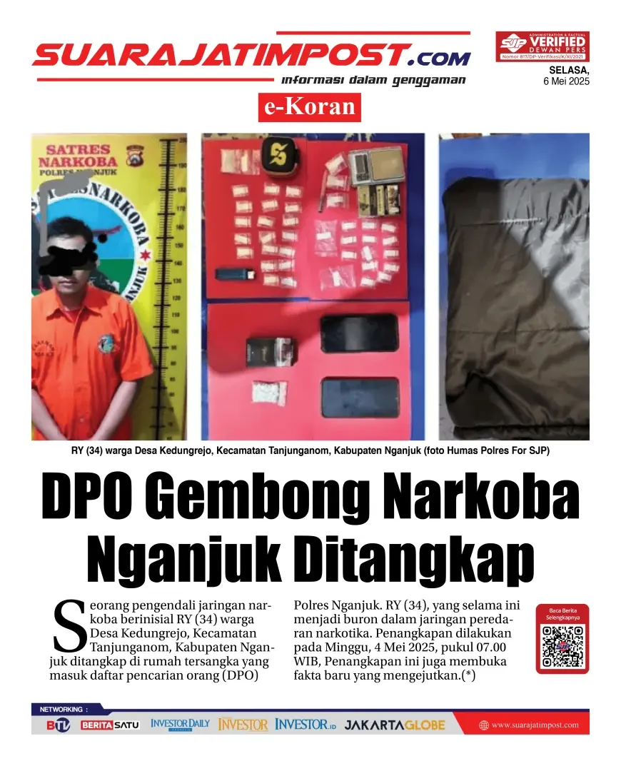 eKoran, Edisi Selasa, 6 Mei 2025