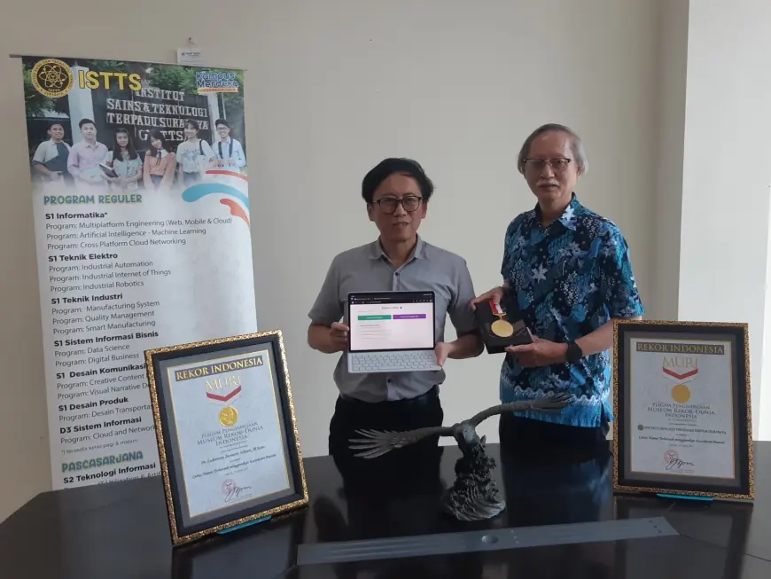 Raih Rekor MURI, ISTTS Ciptakan 1,5 Juta Cerita Humor Menggunakan AI