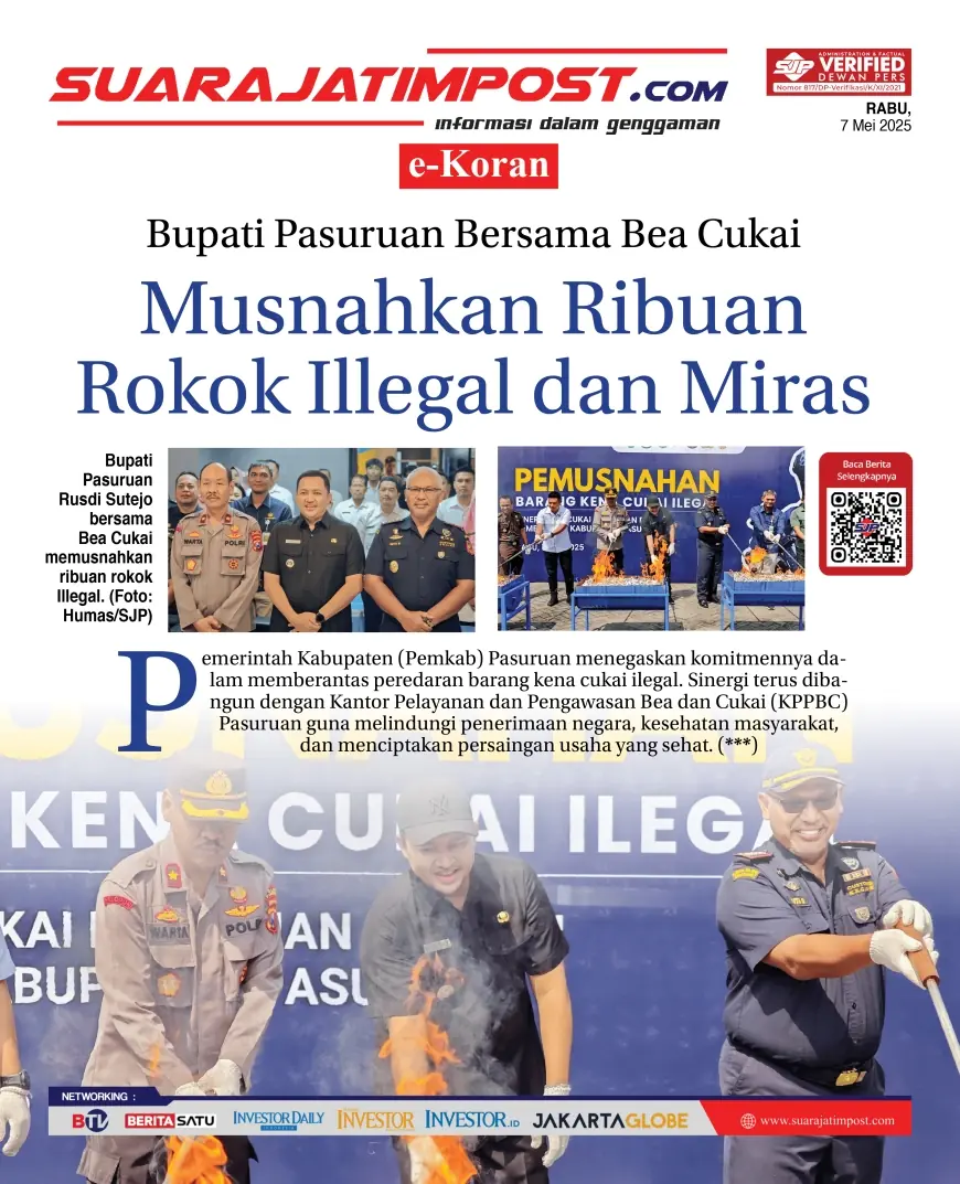 eKoran, Edisi Rabu, 7 Mei 2025