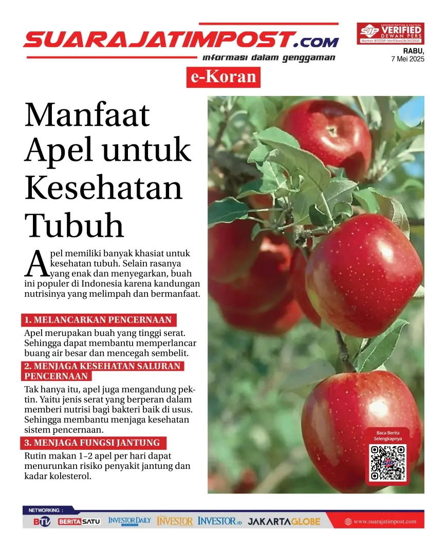 eKoran, Edisi Rabu, 7 Mei 2025