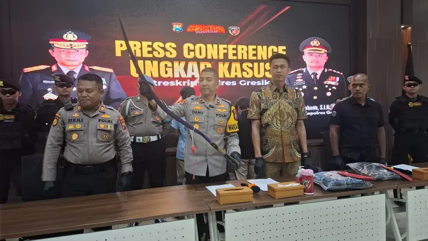 Pengakuan Gangster Gresik yang Tertangkap Polisi: Hanya Ikut-ikutan