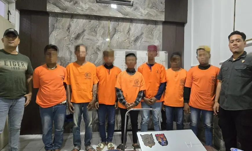 Diduga Terlibat Pengeroyokan, 7 Orang di Situbondo Ditangkap Polisi