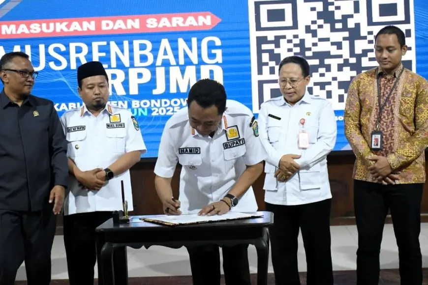 Pemkab Bondowoso Tetapkan RPJMD Tahun 2025-2029 di Tengah Efisiensi Anggaran
