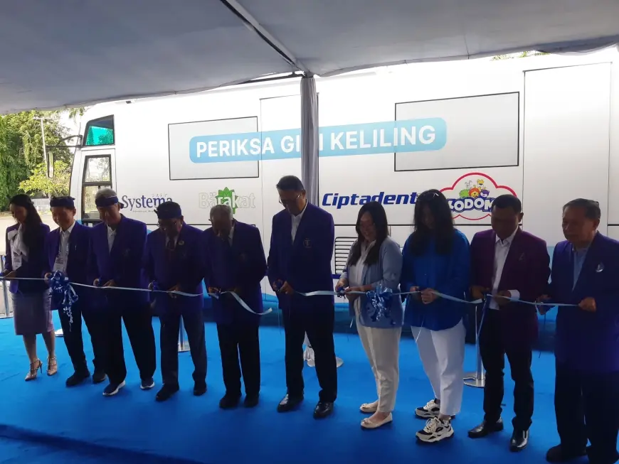 Lion Wings Gandeng PDGI Luncurkan Bus Periksa Gigi Keliling