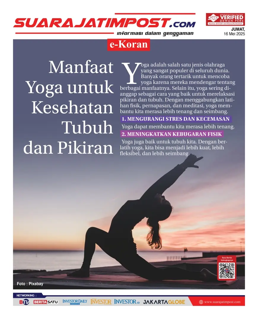 eKoran, Edisi Jumat, 16 Mei 2025