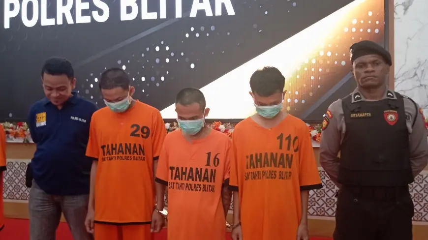 3 Pelaku Pengeroyokan di Kesamben Blitar Ditangkap, Begini Motifnya
