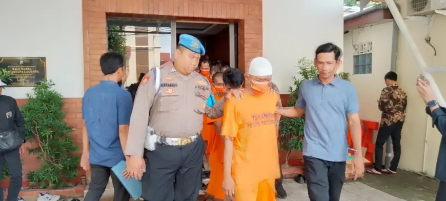 Sikat Premanisme, Satreskrim Polres Pasuruan Amankan 7 Preman