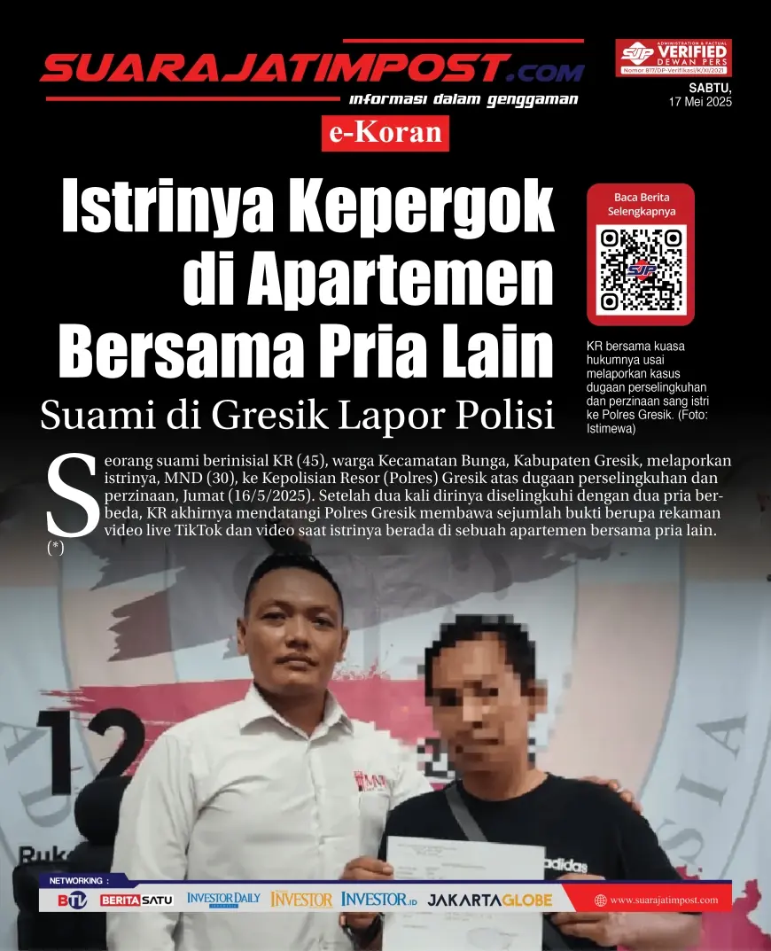 eKoran, Edisi Sabtu, 17 Mei 2025