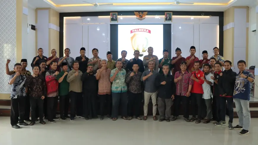 Polisi Nganjuk Bentuk Satgas Palmera Libatkan 14 Perguruan Silat