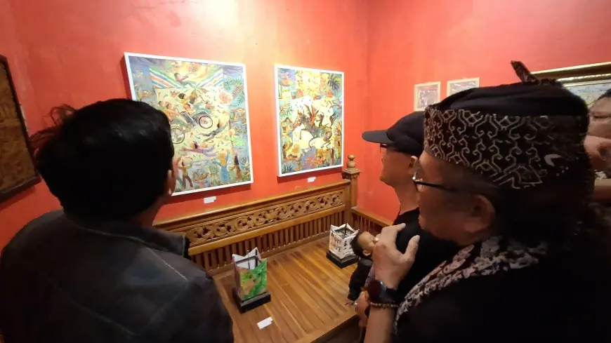 Melihat Pameran Damar Kurung yang Jadi Warisan Budaya Tak Benda Gresik