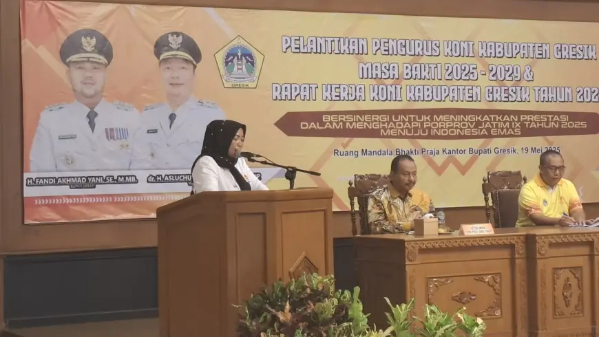 Jelang Porprov IX Jatim 2025, KONI Gresik Keluhkan Minimnya Anggaran Pembinaan