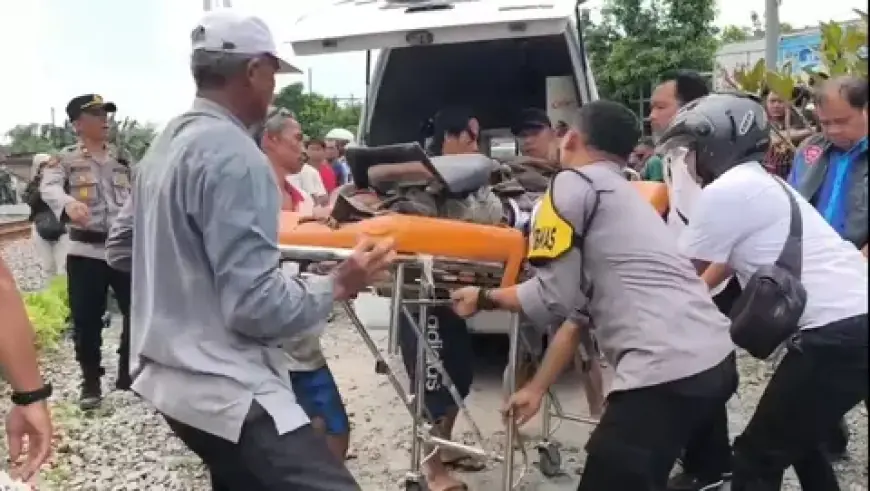 Diduga Kelalaian Petugas, Kereta Malioboro Ekspres Tabrak 7 Motor di Magetan, 4 Orang Tewas