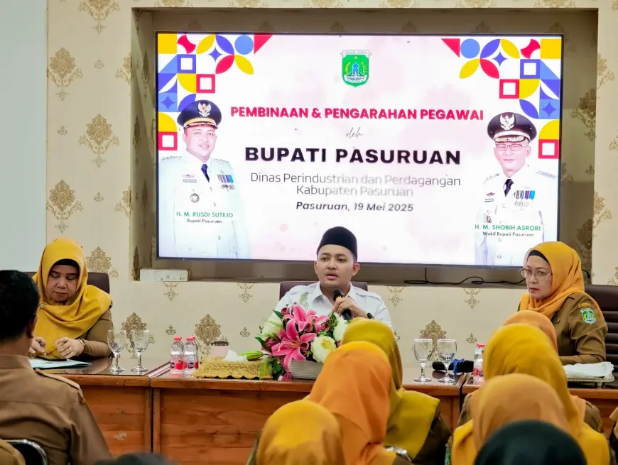 Bupati Pasuruan Dorong Disperindag Tingkatkan Digitalisasi UMKM
