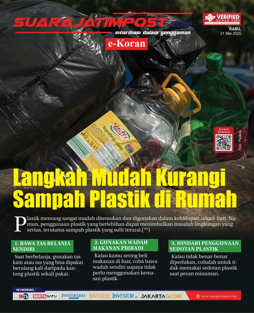 eKoran, Edisi Rabu, 21 Mei 2025