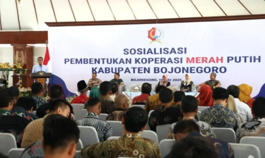 Dukung Program Presiden Prabowo, Pemkab Bojonegoro Tancap Gas Bentuk 430 Koperasi Merah Putih