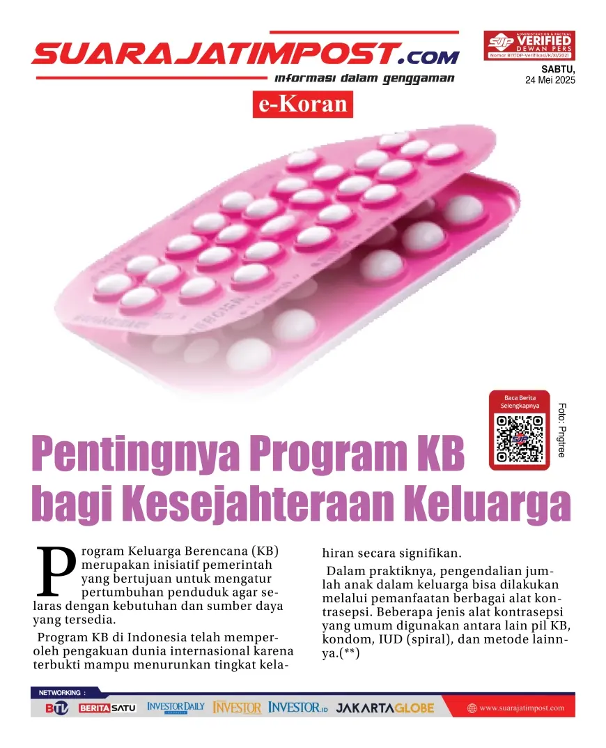 eKoran, Edisi Sabtu, 24 Mei 2025