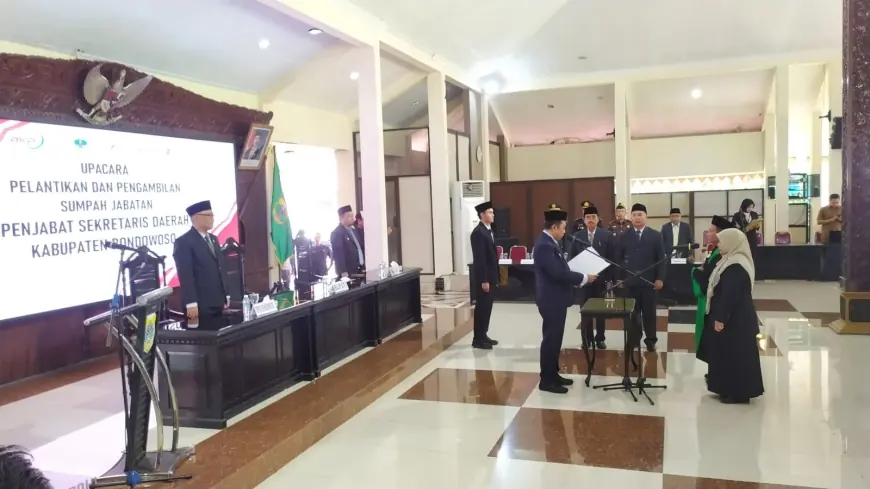 Lantik Penjabat Sekda, Begini pesan Strategis Bupati Bondowoso