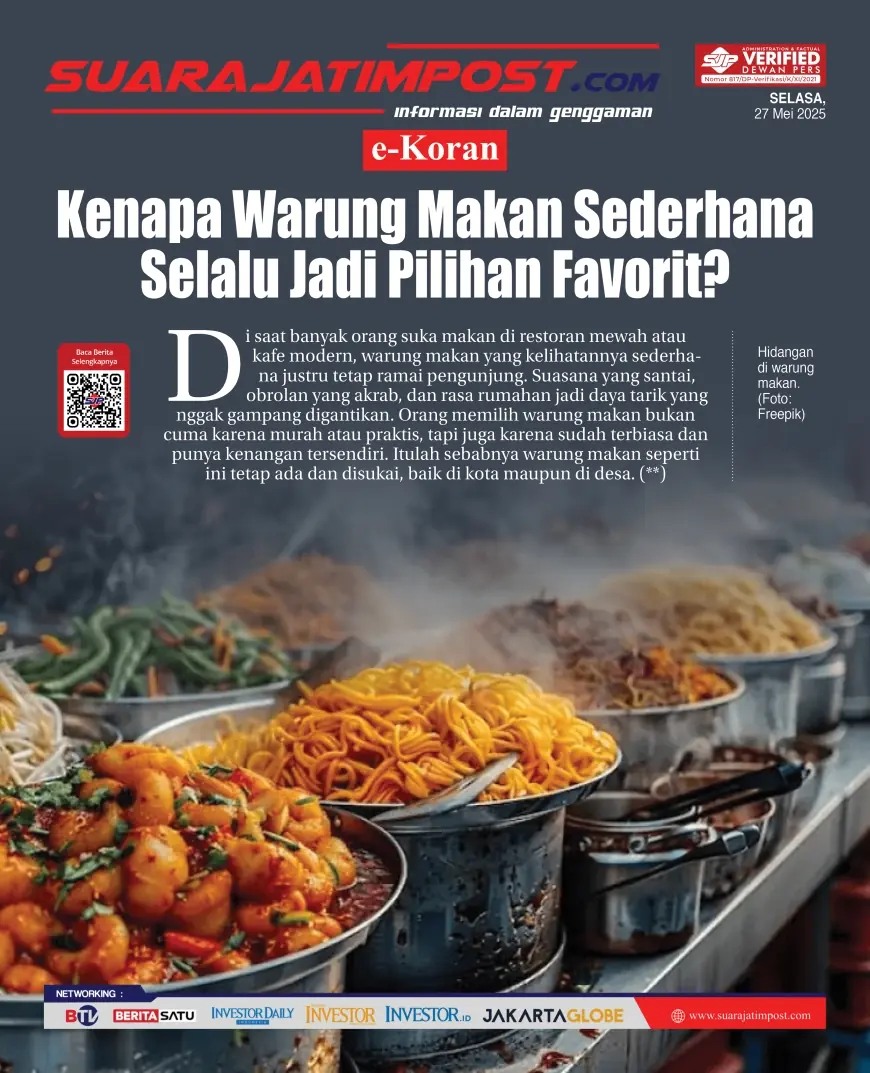 eKoran, Edisi Selasa, 27 Mei 2025