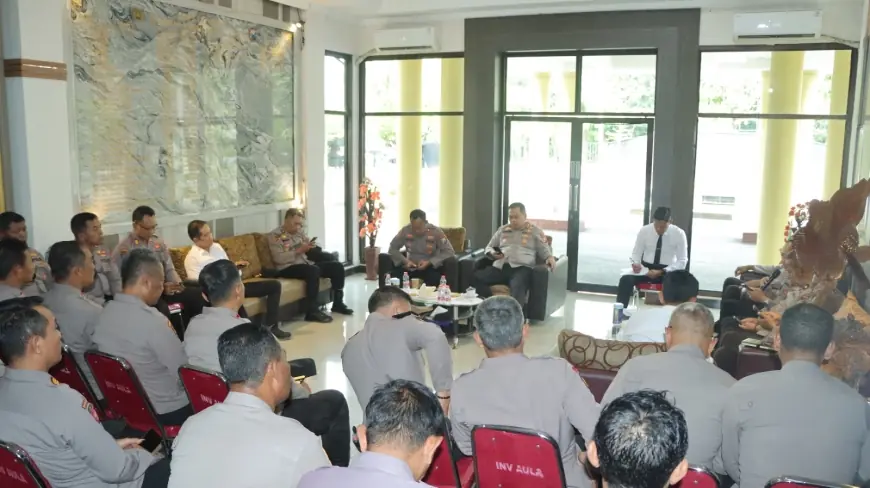 Kapolres Nganjuk Ingatkan Anggota untuk Berbenah dan Utamakan Pelayanan Publik
