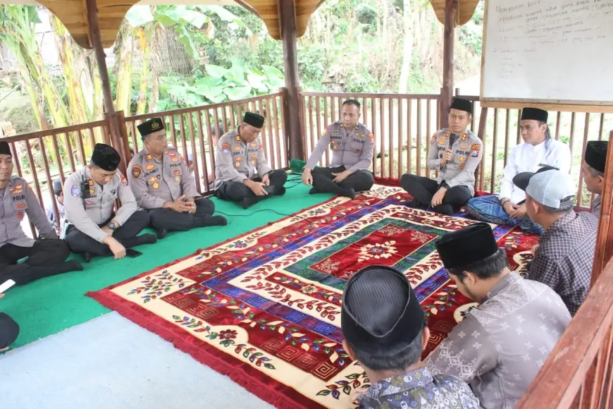 Silaturahmi dengan Tokoh Agama Jadi Cara Polres Bondowoso Jaga Kamtibmas